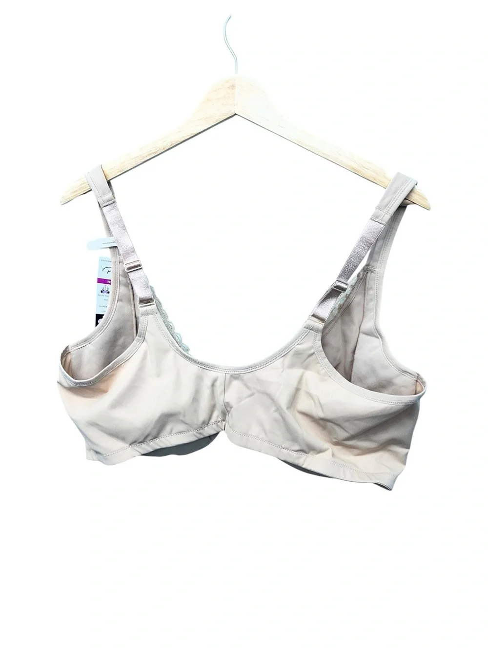Playtex Plush Front‑Close Lace Detail Soft Cup with Underwire Bra, in Nude 46G